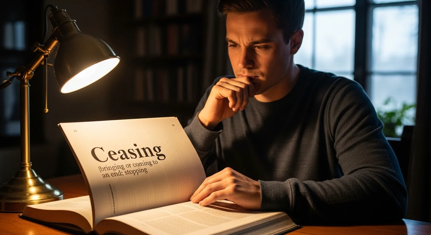 Ceasing Meaning