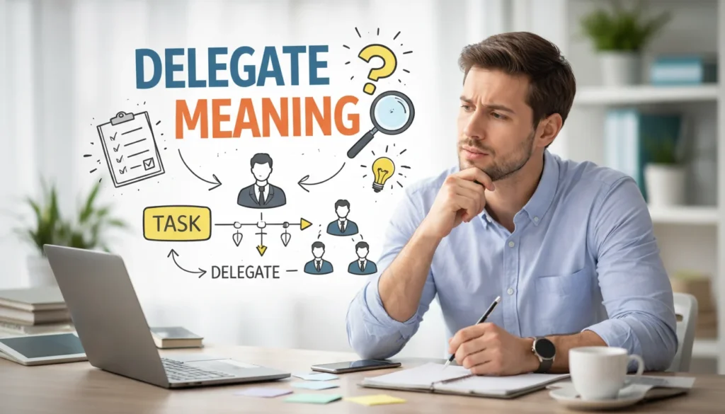 Delegate Meaning