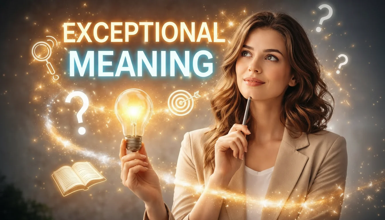 Exceptional Meaning
