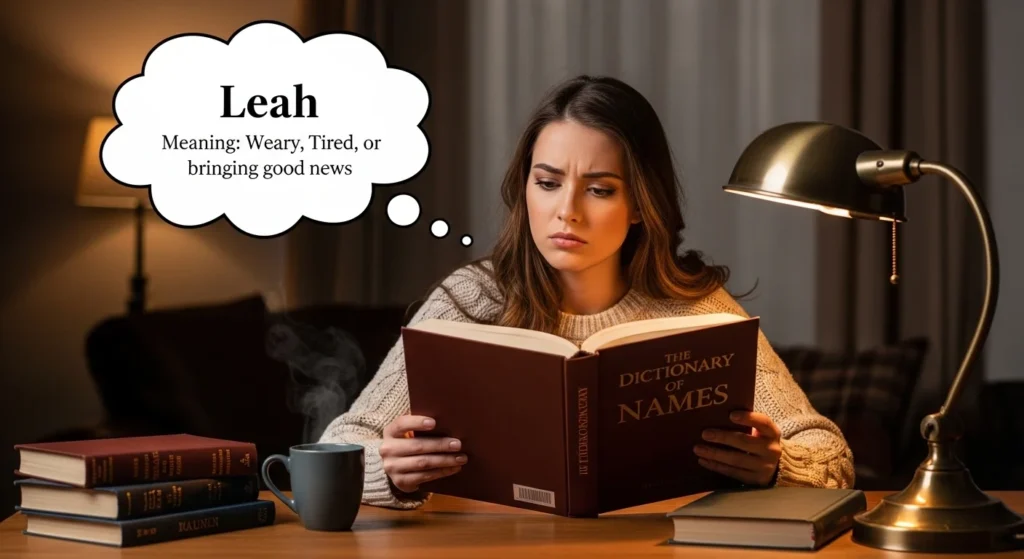 Leah name meaning