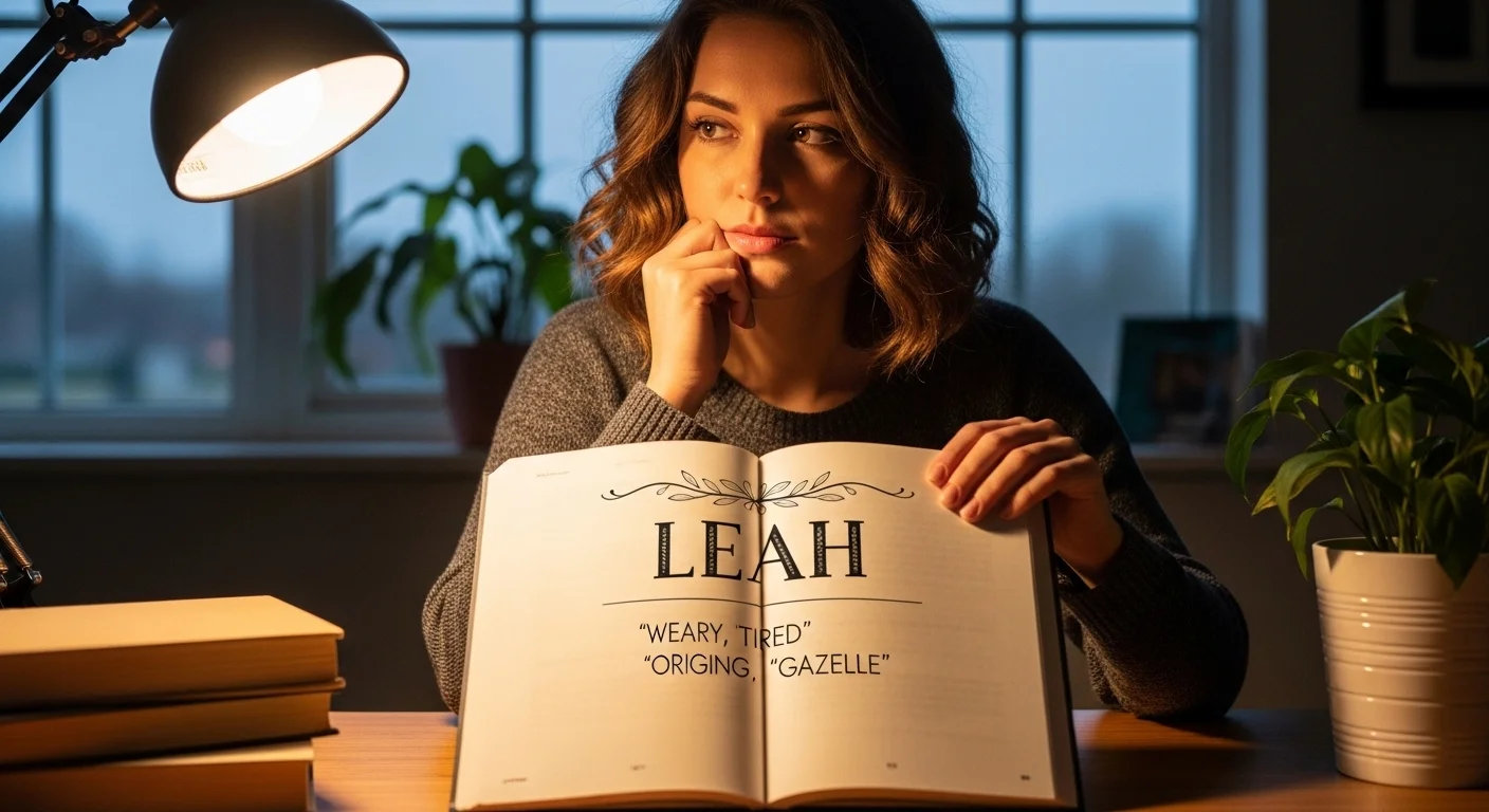 Leah name meaning