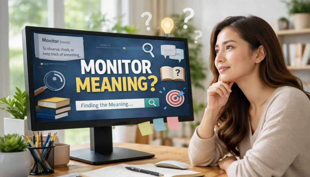 Monitor Meaning