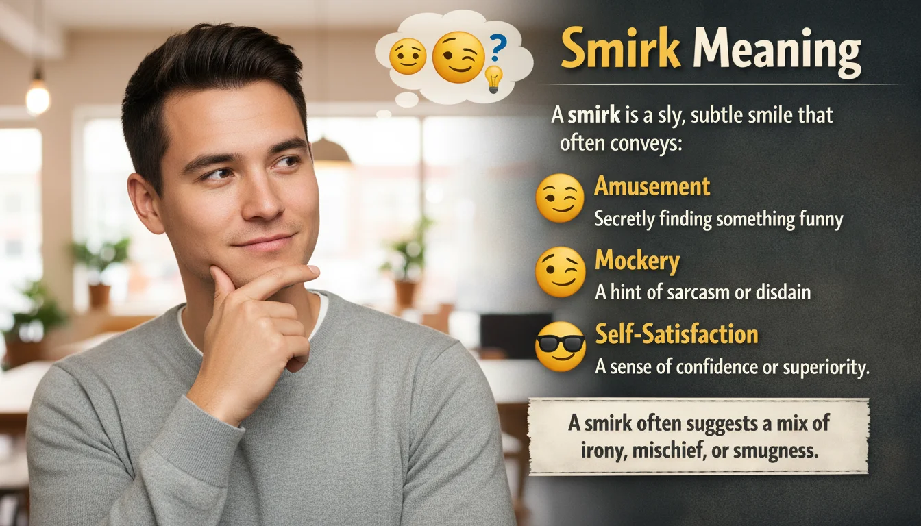 Smirk Meaning