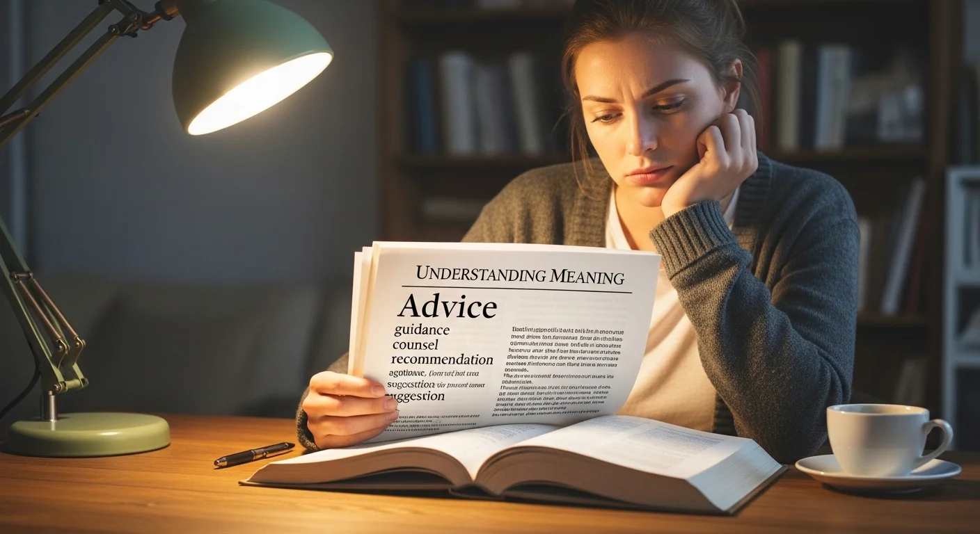 Advice Meaning