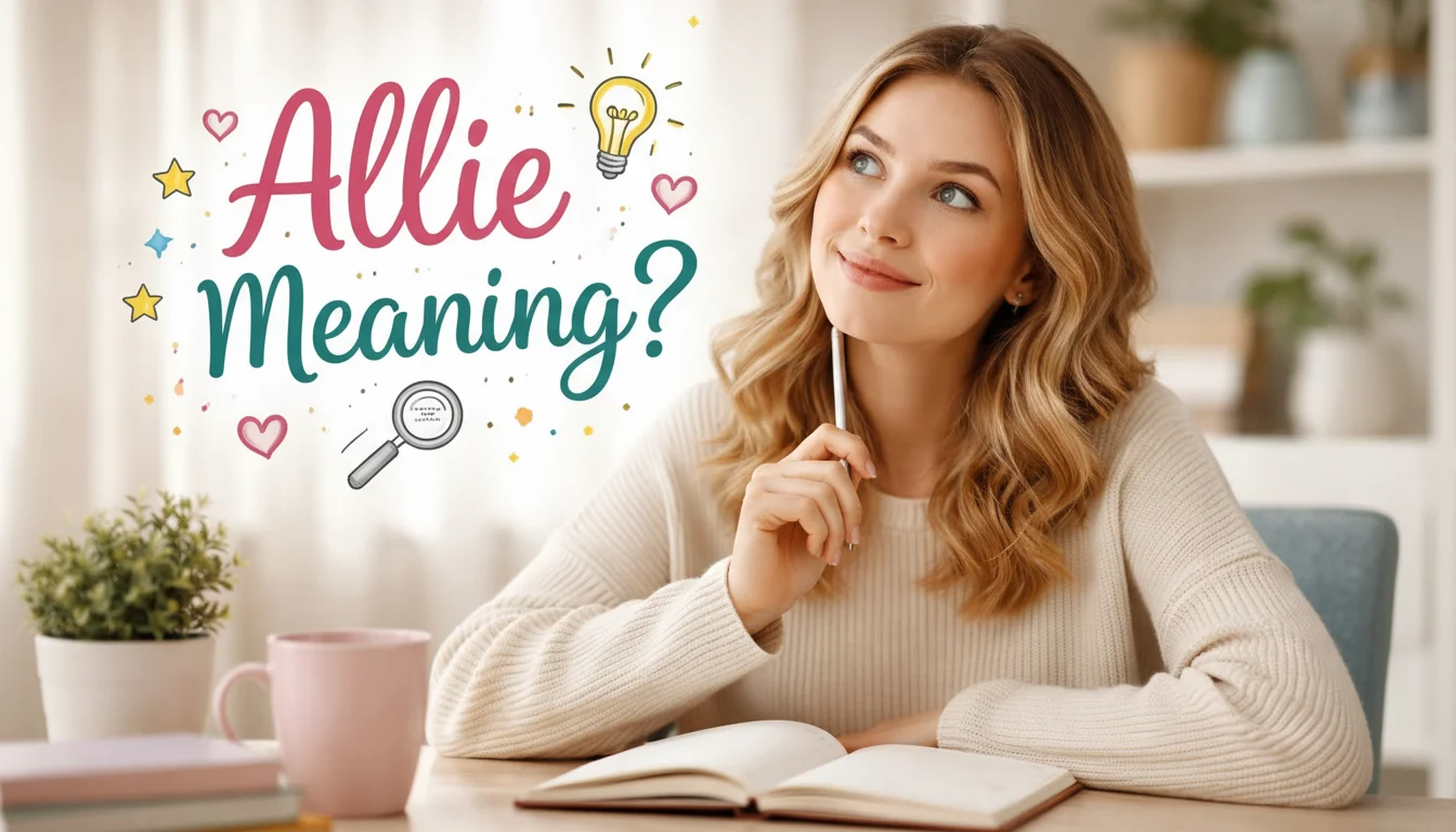 Allie Meaning