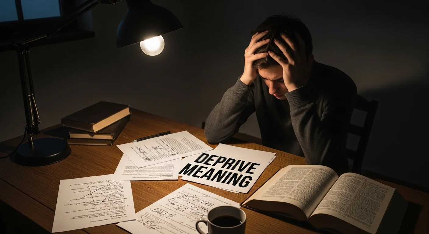 Deprive Meaning