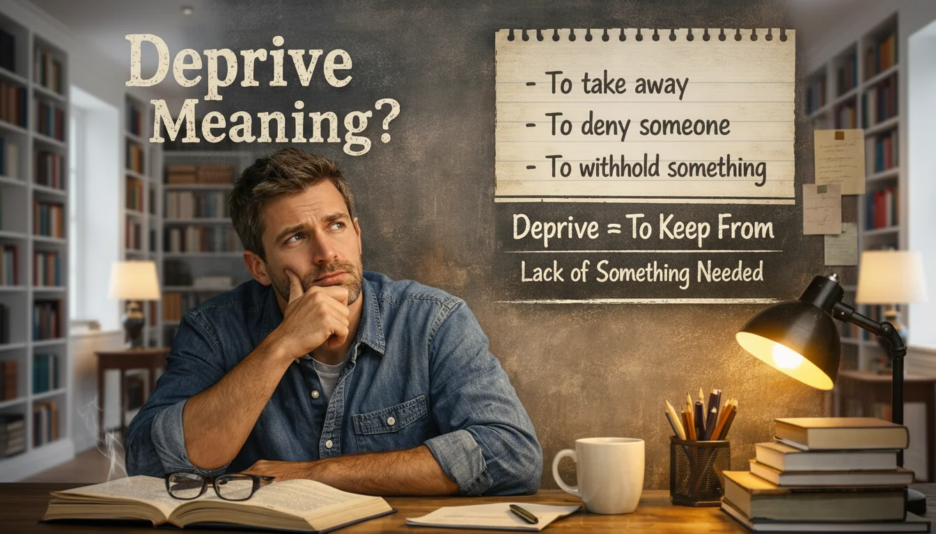 Deprive Meaning