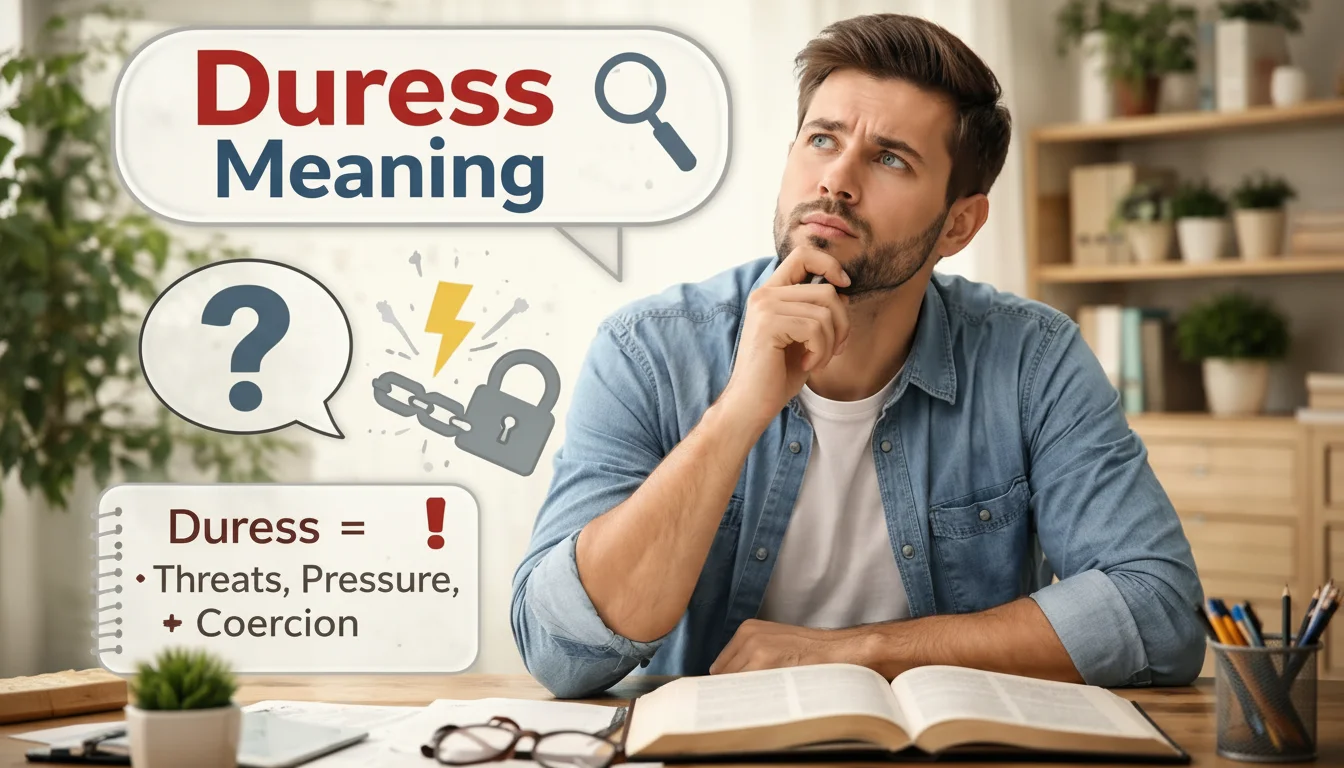 Duress Meaning