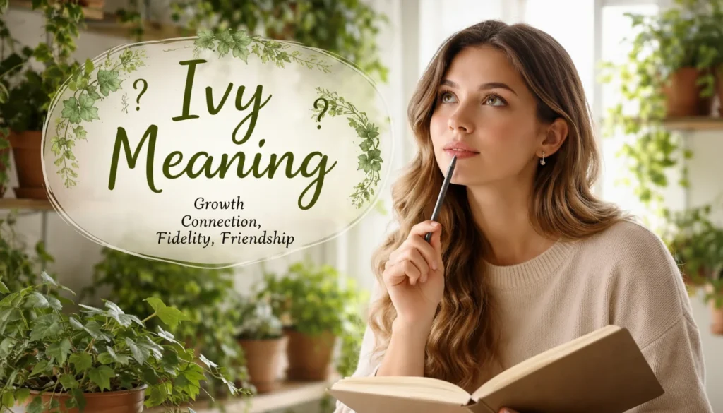 Ivy Meaning
