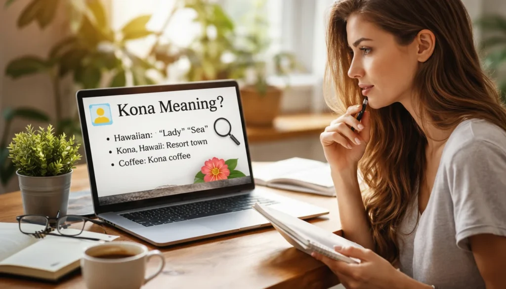 Kona Meaning