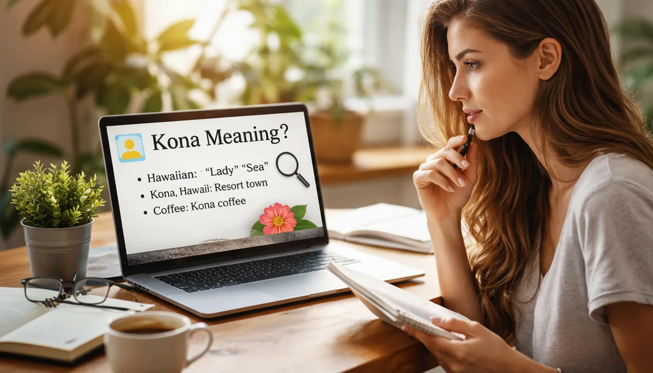 Kona Meaning