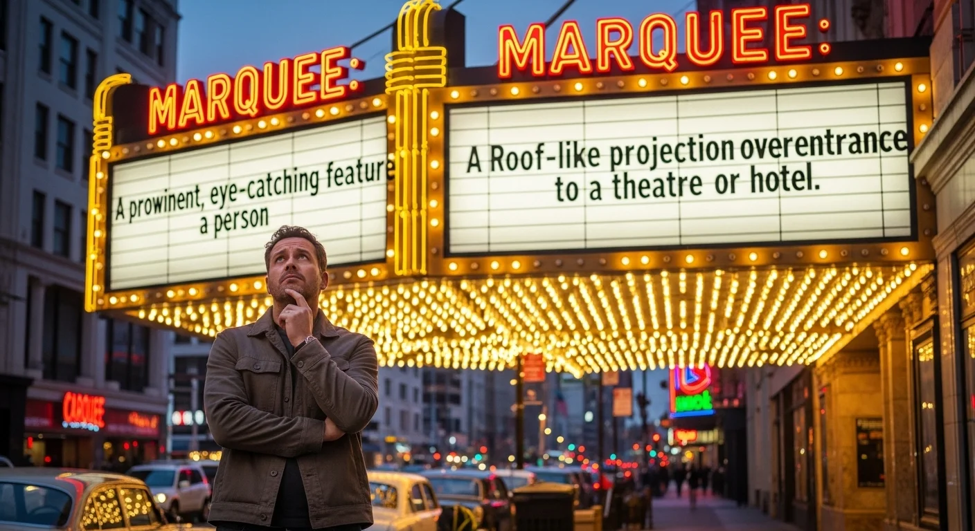 Marquee Meaning