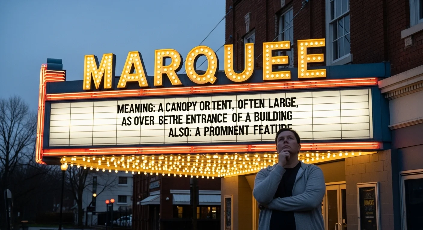Marquee Meaning