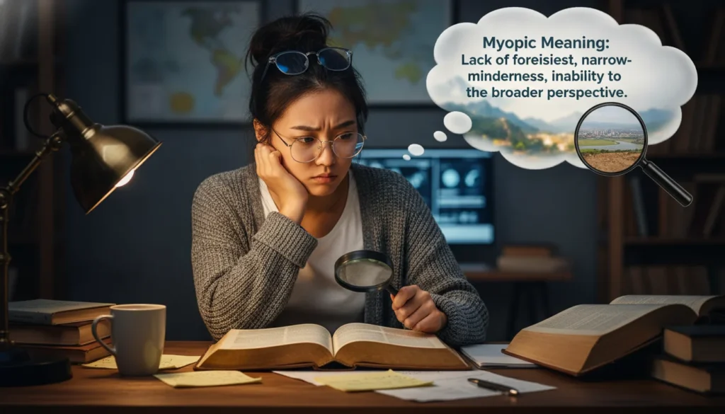 Myopic Meaning