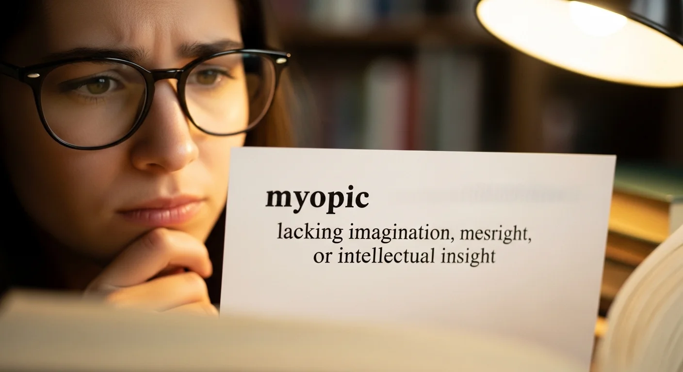 Myopic Meaning