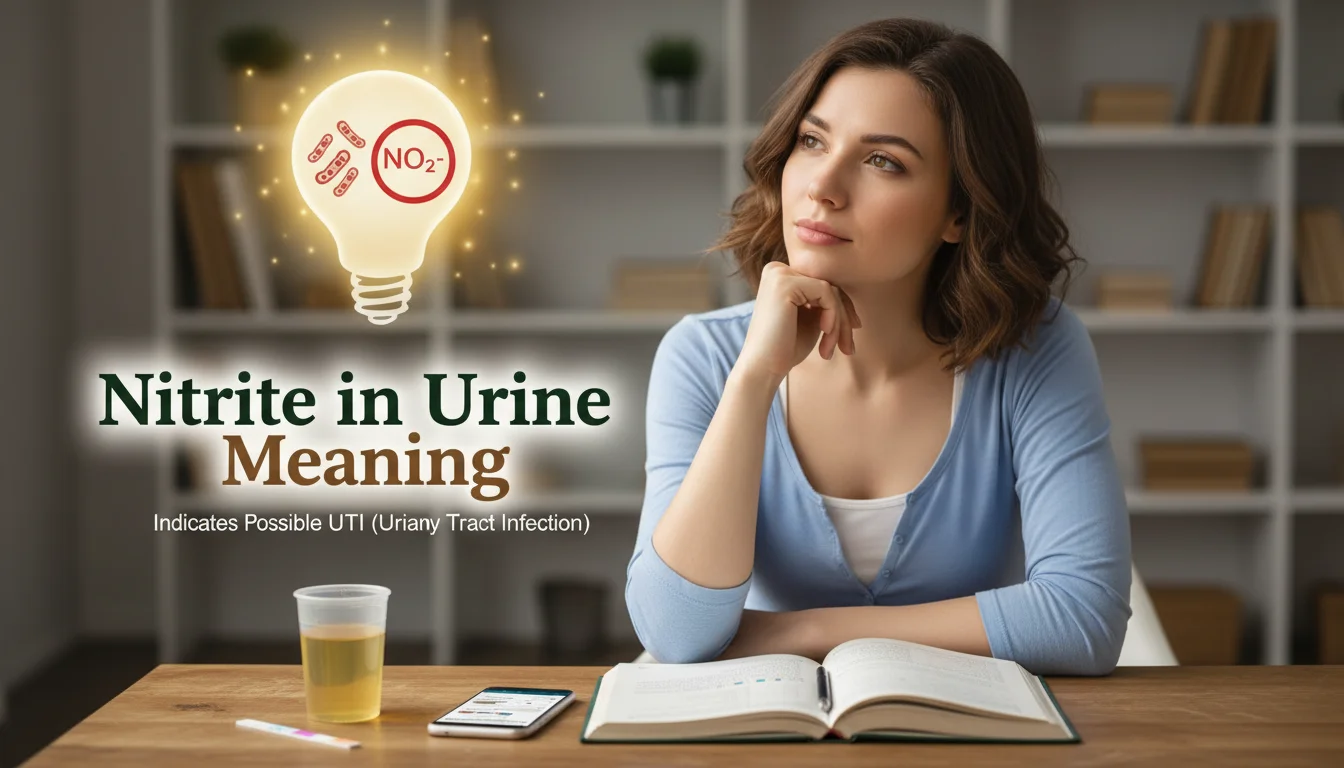 Nitrite in Urine Meaning