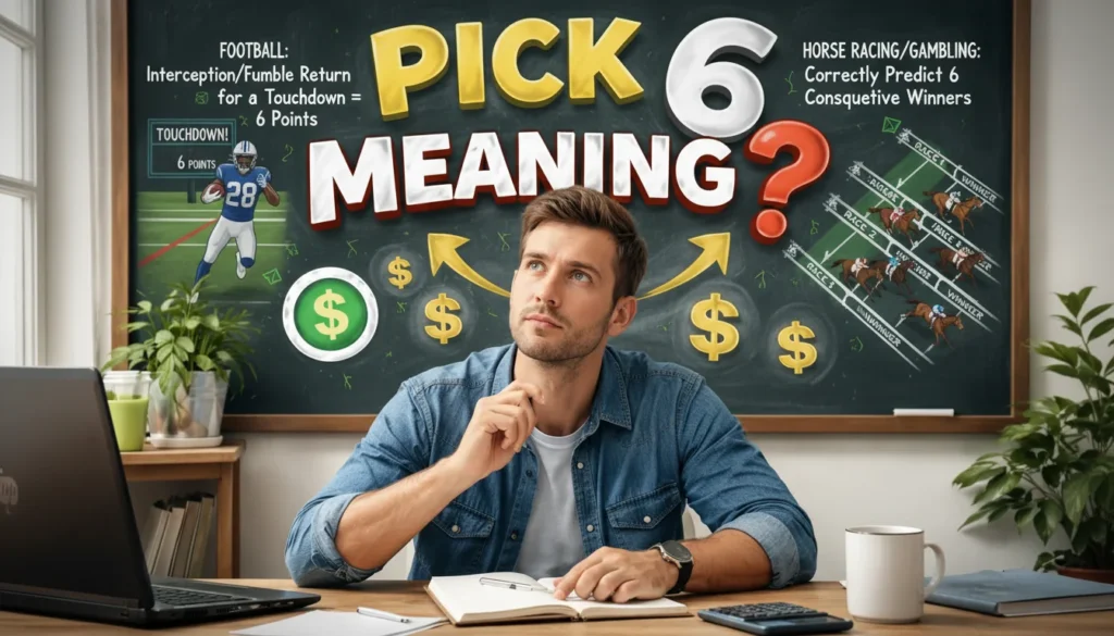 Pick 6 Meaning