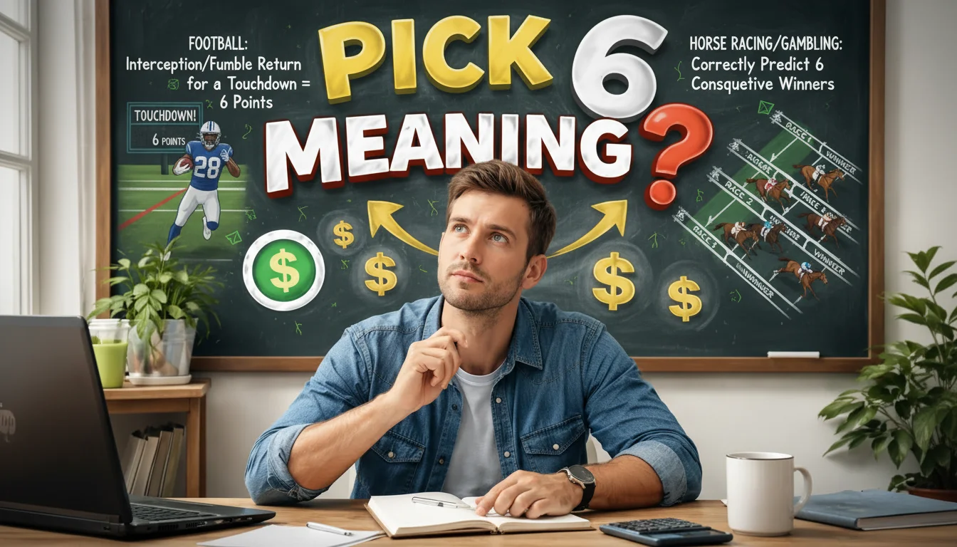 Pick 6 Meaning