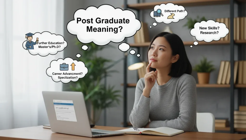 Post Graduate Meaning