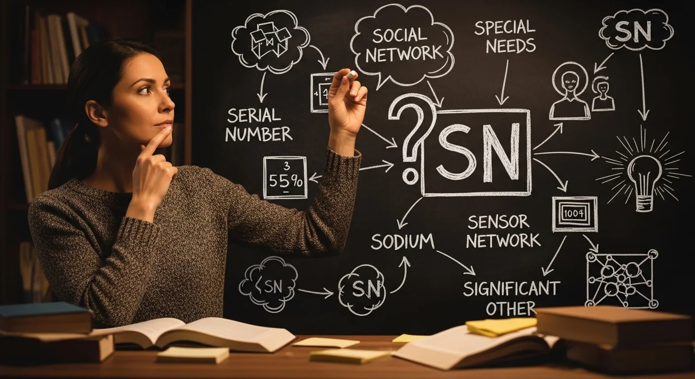 SN Meaning in Text