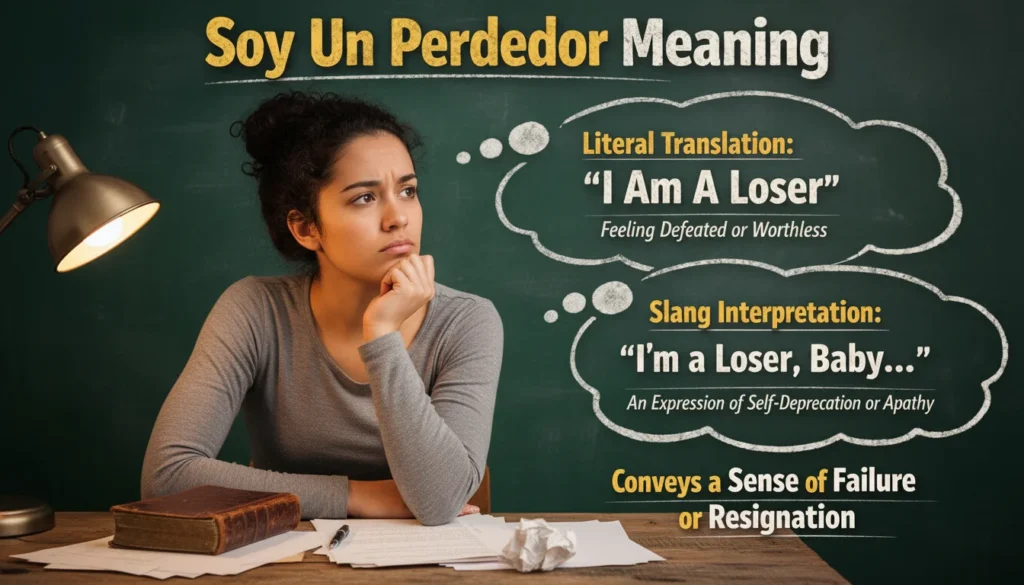 Soy Un Perdedor Meaning