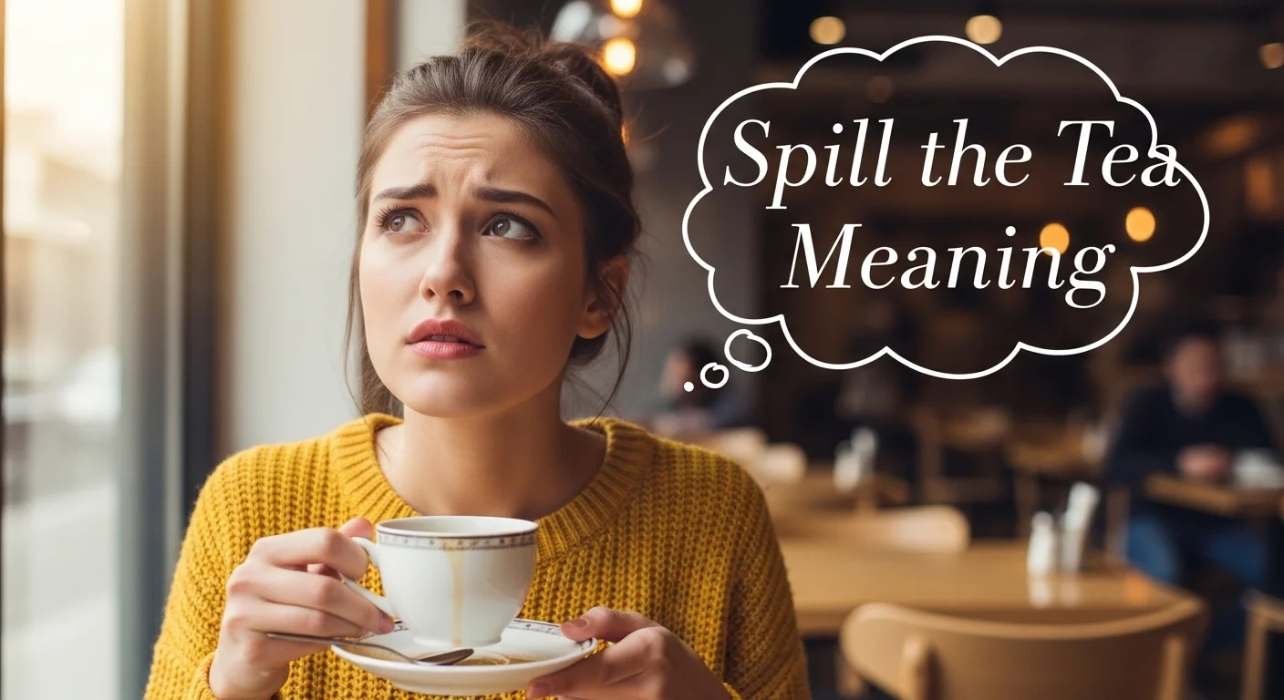 Spill the Tea Meaning
