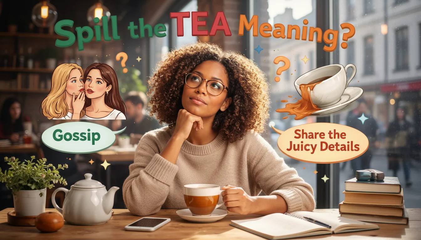 spill the tea meaning