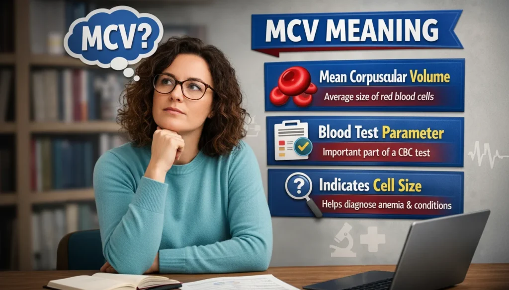 MCV Meaning