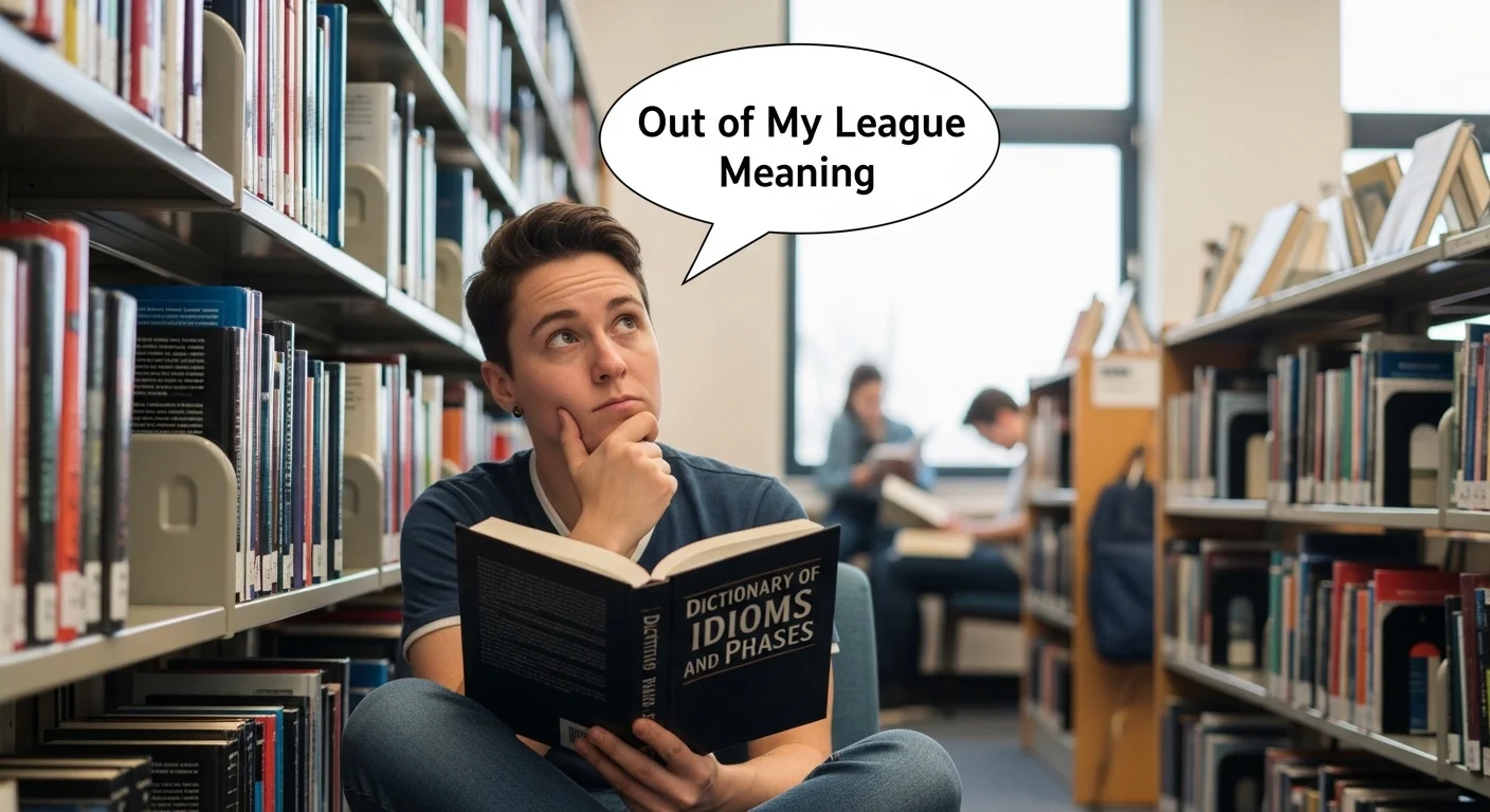 Out of My League Meaning
