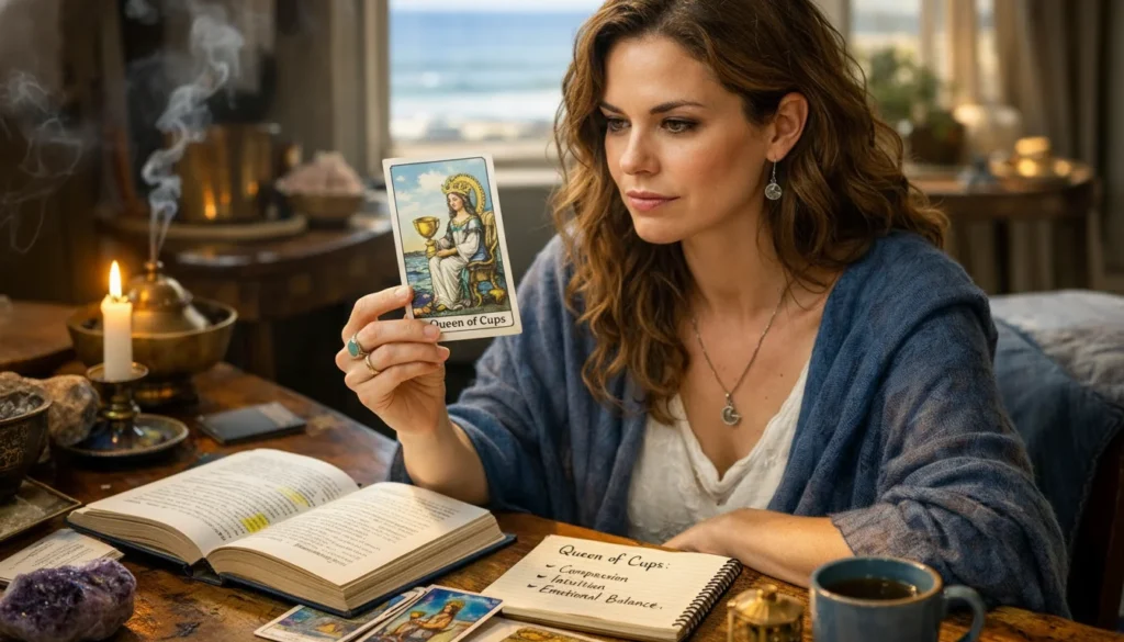 Queen of Cups Tarot Card Meaning