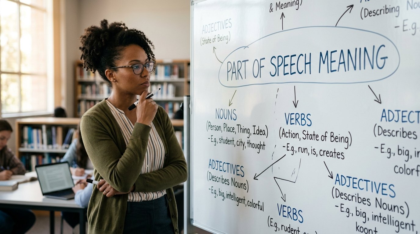 Parts of Speech Definitions