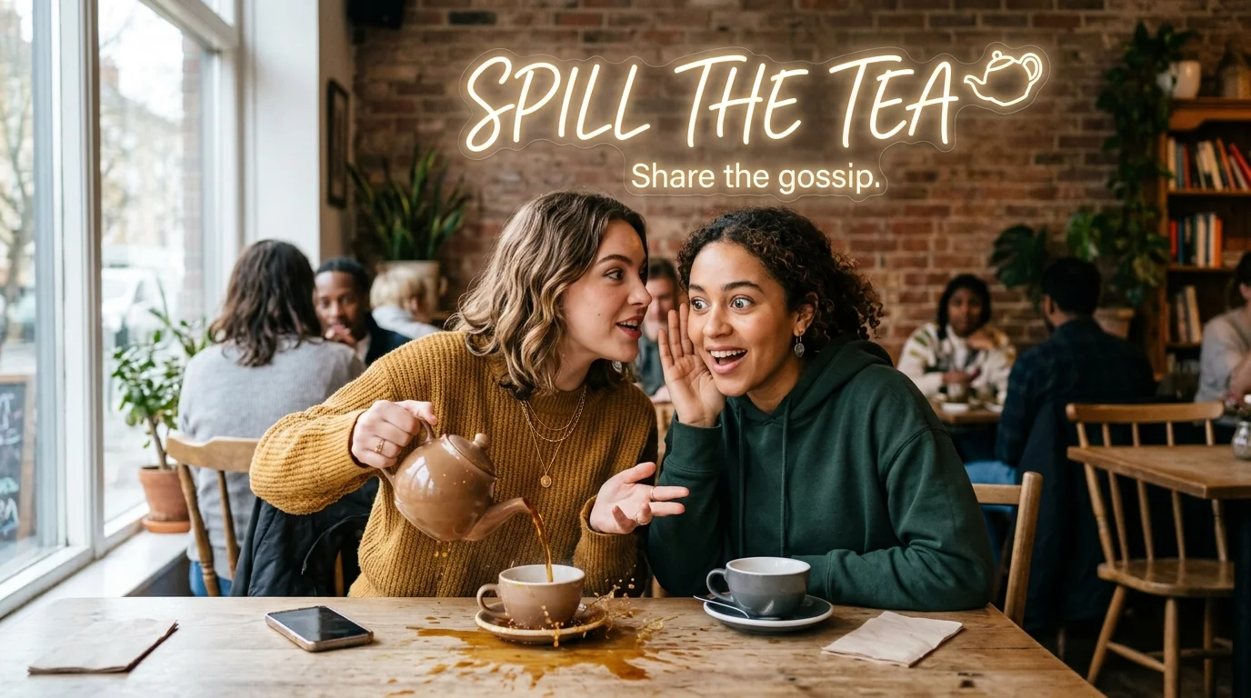 Spill the Tea Meaning