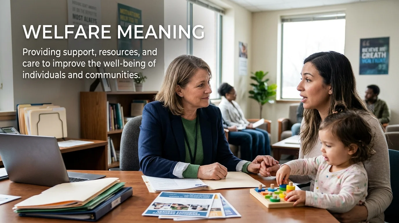 Welfare Meaning