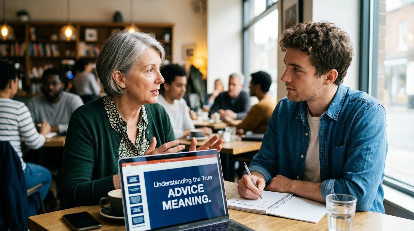 What Does “Advice Meaning”
